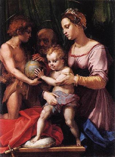 Andrea del Sarto Holy Family Sweden oil painting art